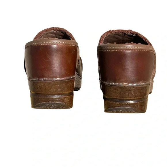 Dansko Professional All Day Slip On Clogs Genuine Leather Arch Support Womens 9 - Picture 5 of 10